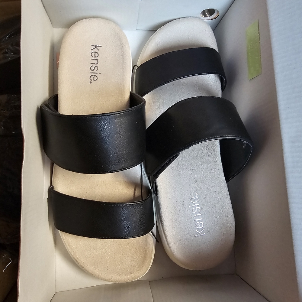 Kensie Ladies' Double Band Sandal nwt Size 10 - Picture 5 of 6